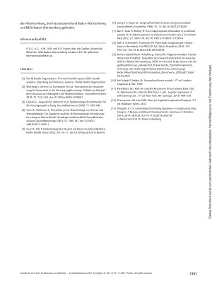Vorschauseite 5: Eine Trendanalyse zur zeitlichen Entwicklung von Qualitätsunterschieden zweier Versorgungsformen auf Basis von Sekundärdaten