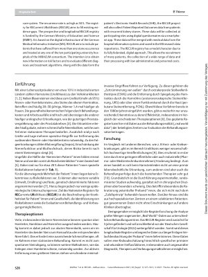 Vorschauseite 2: RECUR – Aufbau eines automatisierten digitalen Registers für Patient*innen mit rezidivierenden Steinen des oberen Harntraktes