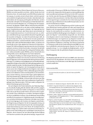 Vorschauseite 2: Modellhafte Register für die Versorgungsforschung