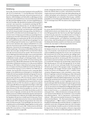 Vorschauseite 2: Methodische Herausforderungen und Lessons Learned bei der wissenschaftlichen Nutzung von Daten eines privaten Krankenversicherungsunternehmens im Rahmen des Projekts IPHA