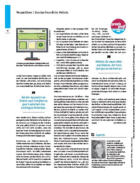 Vorschauseite 3: Roter Teppich für Ihre Website – Fünf Schritte zum optimalen Internetauftritt
