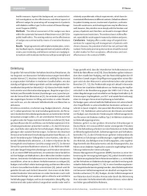 Vorschauseite 2: Wirksamkeit und ethische Bewertung von Nudging-Interventionen zur Förderung des Selbstmanagements bei Diabetes Mellitus Typ 2