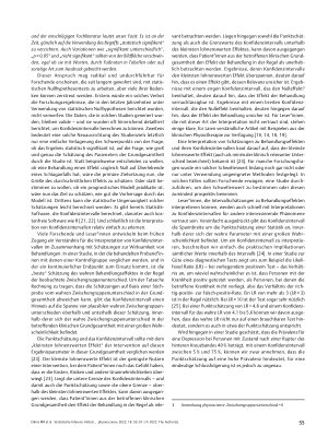Vorschauseite 4: Statistische Inferenz mittels Schätzung: Empfehlungen der International Society of Physiotherapy Journal Editors