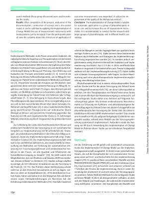 Vorschauseite 2: Eine theoriegeleitete Implementierung von Messinstrumenten in der physiotherapeutischen Versorgung einer Stroke Unit