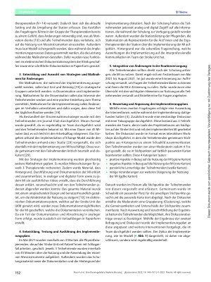 Vorschauseite 4: Eine theoriegeleitete Implementierung von Messinstrumenten in der physiotherapeutischen Versorgung einer Stroke Unit