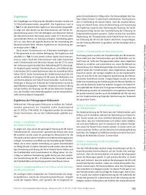 Vorschauseite 5: Eine theoriegeleitete Implementierung von Messinstrumenten in der physiotherapeutischen Versorgung einer Stroke Unit