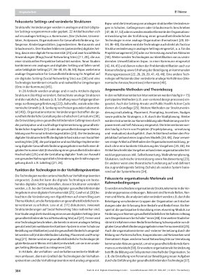 Vorschauseite 5: Digitale Anwendungen in der Planung und Umsetzung von verhältnisorientierter Gesundheitsförderung und Prävention in Settings: Ergebnisse eines Scoping Reviews