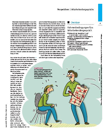 Vorschauseite 2: Echter Dialog statt Feedbackschlacht – Mitarbeitendengespräche