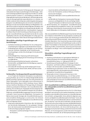 Vorschauseite 5: Perspektivpapier „Zukunft Präventionsforschung“: Koordinierte Forschung zu Prävention und Gesundheitsförderung – aktuell und in der Zukunft