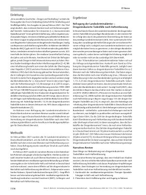 Vorschauseite 2: Vermeidung drogeninduzierter Mortalität nach Haftentlassung