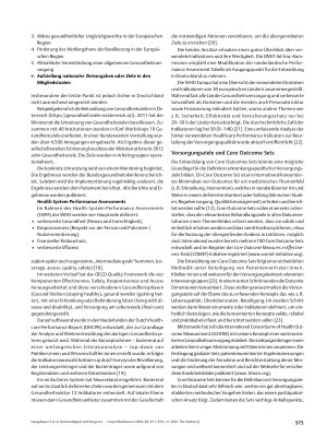 Vorschauseite 5: Notwendigkeit und Wege zur Entwicklung von Versorgungszielen für das Gesundheitssystem in Deutschland – ein Positionspapier des DNVF