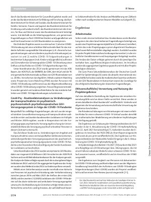 Vorschauseite 4: Potentiale von und Empfehlungen zur Nutzung von GKV Routinedaten in einer pandemischen Versorgungslage – Erfahrungen aus dem Projekt egePan-Unimed des Netzwerk Universitätsmedizin…