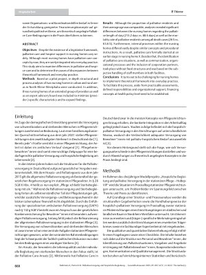 Vorschauseite 2: Palliativversorgung und hospizliche Begleitung in der stationären Pflege zwischen theoretischem Konzept und Praxisalltag