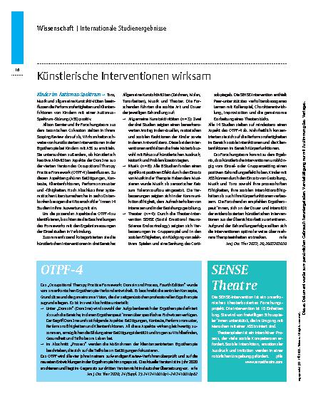 Vorschauseite 3: Internationale Studienergebnisse