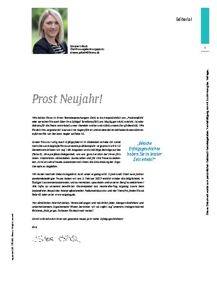 Vorschauseite 1: Prost Neujahr!