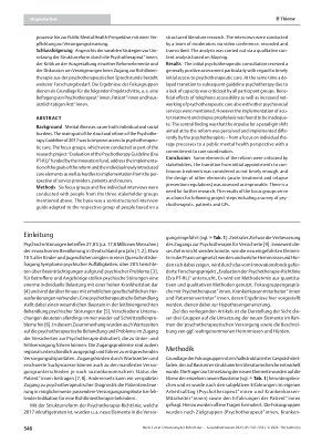 Vorschauseite 2: Umsetzung der Reform der Psychotherapie-Richtlinie 2017: Ergebnisse aus Fokusgruppen im Rahmen des Innovationsfonds-Projekts EVA PT-RL