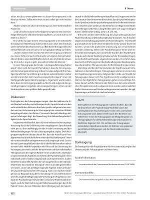 Vorschauseite 6: Umsetzung der Reform der Psychotherapie-Richtlinie 2017: Ergebnisse aus Fokusgruppen im Rahmen des Innovationsfonds-Projekts EVA PT-RL