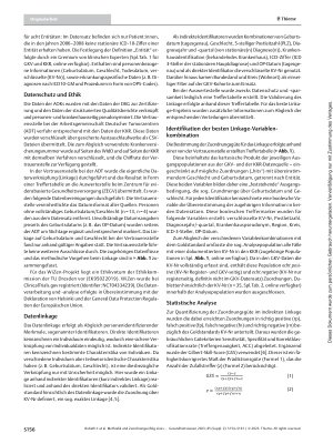 Vorschauseite 3: Methodik und Zuordnungserfolg eines Linkage von Daten klinischer Krebsregister mit Abrechnungsdaten gesetzlicher Krankenkassen