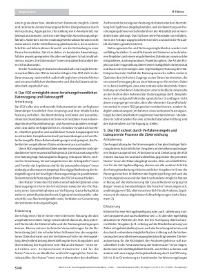 Vorschauseite 4: Forschungsdatenzentrum Gesundheit – Vision für eine Weiterentwicklung aus Sicht der Forschung