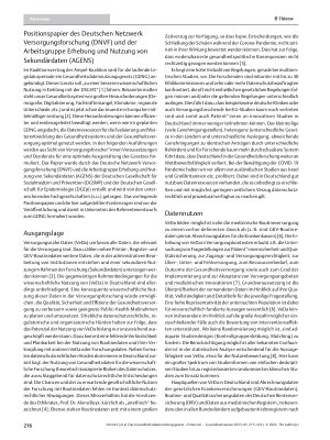 Vorschauseite 2: Das Gesundheitsdatennutzungsgesetz – Potenzial für eine bessere Forschung und Gesundheitsversorgung