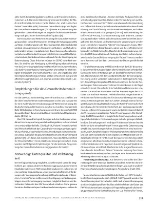 Vorschauseite 3: Das Gesundheitsdatennutzungsgesetz – Potenzial für eine bessere Forschung und Gesundheitsversorgung