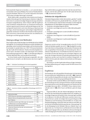 Vorschauseite 3: M2Q oder doch etwas Anderes? Der Einfluss verschiedener Aufgreifkriterien auf die Prävalenzschätzung chronischer Erkrankungen mit ambulanten GKV-Diagnosedaten