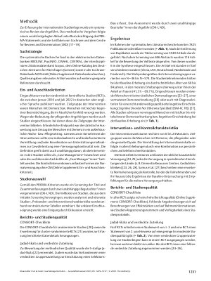 Vorschauseite 3: Kann Case Management den Umzug von Menschen mit Demenz in eine Pflegeeinrichtung verzögern? – Ein systematisches Review randomisiert kontrollierter Studien