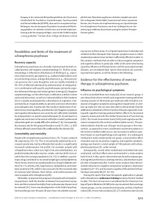 Vorschauseite 2: Sporttherapie bei schizophrenen Psychosen: Von der Idee bis zur Leitlinie