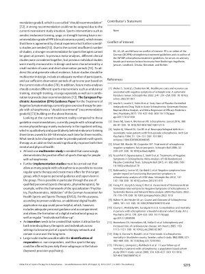 Vorschauseite 4: Sporttherapie bei schizophrenen Psychosen: Von der Idee bis zur Leitlinie