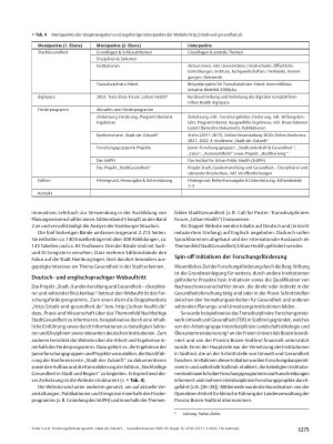 Vorschauseite 6: Forschungsförderprogramm „Stadt der Zukunft – gesunde und nachhaltige Metropolen“
