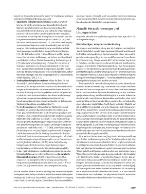 Vorschauseite 3: Stadtepidemiologie als integrativer Ansatz für eine nachhaltige, gesundheitsfördernde Stadtentwicklung