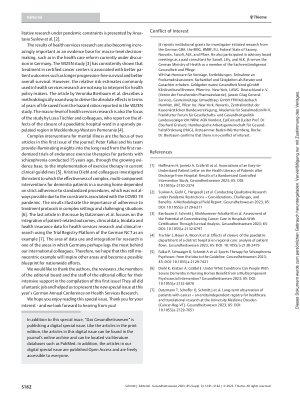 Vorschauseite 2: Health Care Research & Implementation