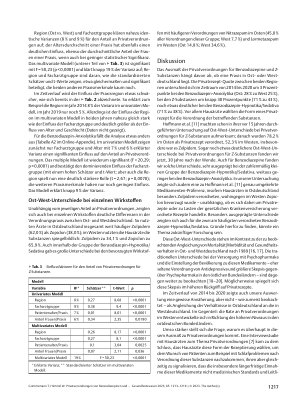 Vorschauseite 5: Privatverordnungen von Benzodiazepinen und Z-Substanzen in Ostund Westdeutschland – eine Sekundärdatenanalyse