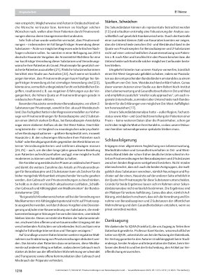 Vorschauseite 6: Privatverordnungen von Benzodiazepinen und Z-Substanzen in Ostund Westdeutschland – eine Sekundärdatenanalyse