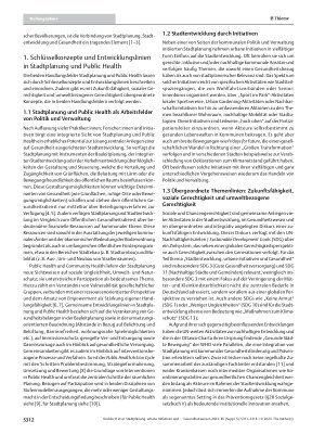 Vorschauseite 2: Stadtplanung, urbane Initiativen und Gesundheit