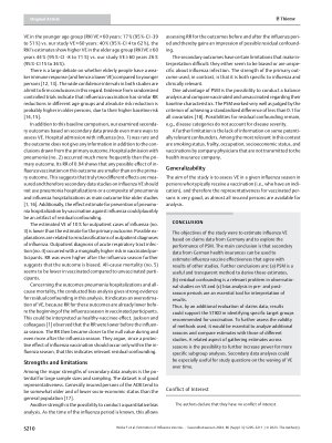 Vorschauseite 6: Estimation of Influenza Vaccine Effectiveness using Secondary Data: A Cohort Study and Propensity Score-Matched Analysis of Claims Data from Baden-Wuerttemberg