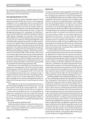 Vorschauseite 4: Primärärztliche Versorgungsungleichheiten zu Ungunsten der Bevölkerung sozial benachteiligter Stadtgebiete – eine Fallanalyse am Beispiel der Stadt Essen