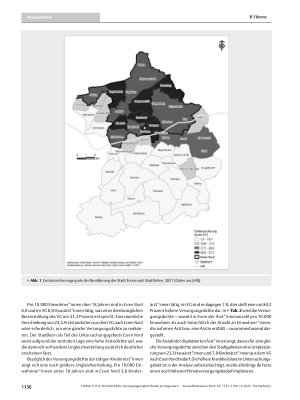 Vorschauseite 6: Primärärztliche Versorgungsungleichheiten zu Ungunsten der Bevölkerung sozial benachteiligter Stadtgebiete – eine Fallanalyse am Beispiel der Stadt Essen