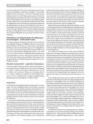 Vorschauseite 4: Pflegebedingte Beendigung der Erwerbstätigkeit pflegender Angehöriger: Identifikation eines Risikoprofils