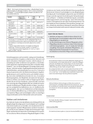Vorschauseite 6: Pflegebedingte Beendigung der Erwerbstätigkeit pflegender Angehöriger: Identifikation eines Risikoprofils