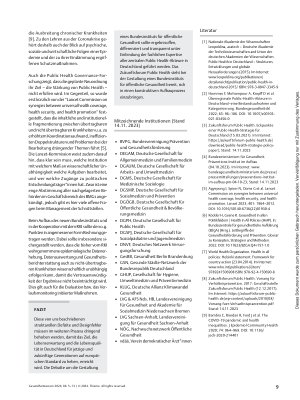 Vorschauseite 3: Bundesinstitut für Prävention und Aufklärung in der Medizin