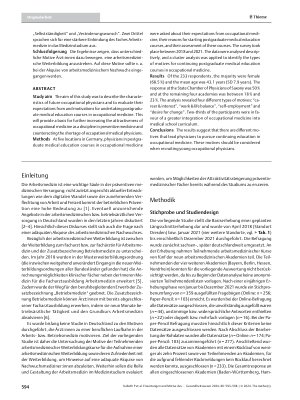 Vorschauseite 2: Erwartungen und Motive des arbeitsmedizinischen Nachwuchses: eine quantitative Befragung in fünf deutschen Akademien