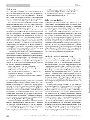 Vorschauseite 2: WHO-Leitlinie: Versorgung von Frühgeborenen und Neugeborenen mit niedrigem Geburtsgewicht