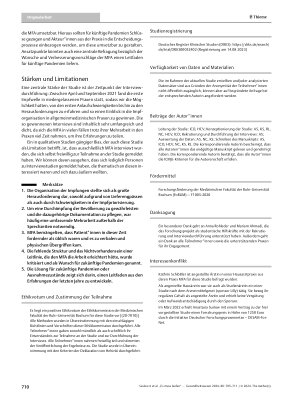Vorschauseite 6: „Es muss laufen“ – Medizinische Fachangestellte und ihre Erfahrungen im Impfmanagement während der Covid-19-Pandemie