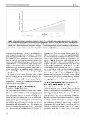 Vorschauseite 4: Früherkennung von Typ-1-Diabetes durch Inselautoantikörper-Screening – ein Positionspapier der Fr1daPlex-Projektleiter und -Schulungszentren, des BVKJ Bayern und PaedNetz Bayern e…