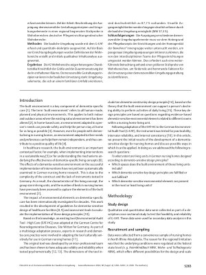 Vorschauseite 2: Dementia-Sensitive Environmental Design of Living Units in German Nursing Homes: First Results of the German Environmental Audit Tool (G-EAT)
