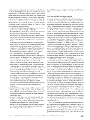 Vorschauseite 5: INTEGRATE-ADHD: Vergleich und Integration administrativer und epidemiologischer ADHS-Diagnosedaten durch klinisches Assessment – Vorstellung des Projekts