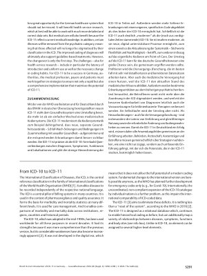 Vorschauseite 2: Introduction of ICD-11 in Germany: Seizing opportunities together