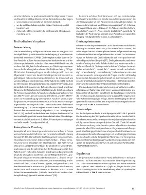 Vorschauseite 3: Professionelle Gesundheitskompetenz von Hausärzt: innen – Ergebnisse des HLS-PROF