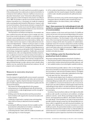 Vorschauseite 6: Shifting from Theoretical Best Evidence to Practical Best Evidence: an Approach to Overcome Structural Conservatism of Evidence-Based Medicine and Health Policy